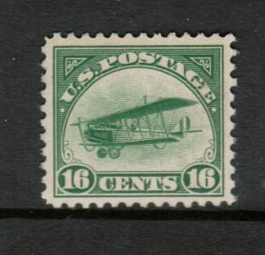 USA #C2 Very Fine Mint Very Lightly Hinged