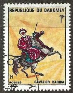 Dahomey 277 used, CTO.  1970.  (D344)