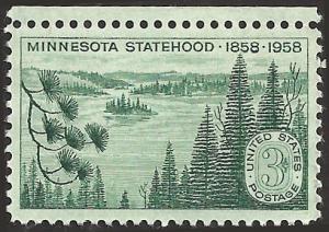 # 1106 MINT NEVER HINGED MINNESOTA STATEHOOD