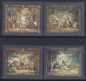 Malta 530-3 Tapestries 1979 mint