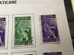 Vatican City 1935  used stamps  A18940