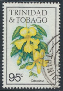 Trinidad & Tobago SC# 401  Used Flowers see details & scans