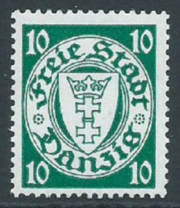 Danzig, Sc #228, 10pf MH