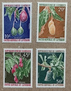 Cameroun 1973 Fruits, MNH. Scott 575-578, CV $6.00