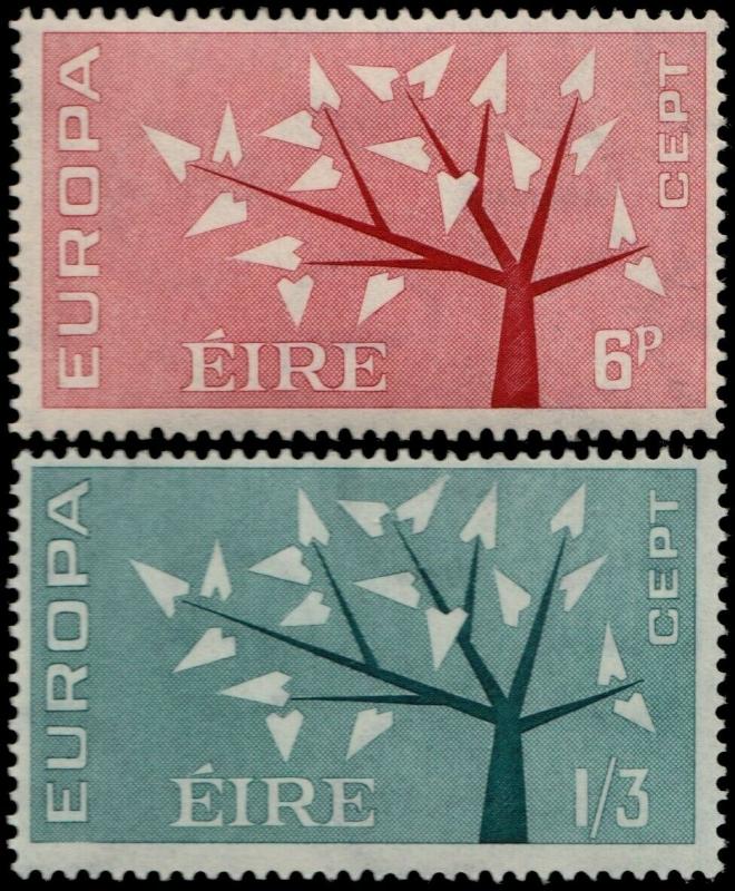 ✔️ IRELAND 1962 - EUROPA CEPT - SC. 184/185 MNH OG [IR0155]