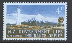 NEW ZEALAND 1969 LIGHTHOUSE  4c SGL59 UNMOUNTED MINT