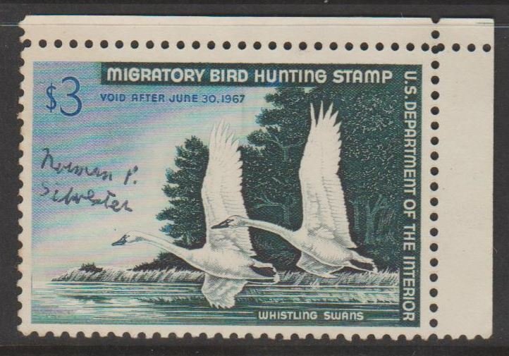 U.S. Scott #RW33 Duck Stamp - Used Single