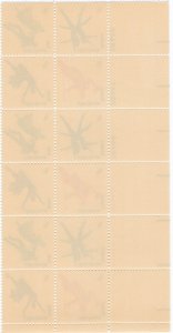 Scott #1752a American Dance (Ballet) Plate Block of 12 Stamps - MNH