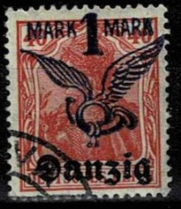Poland Danzig 1920, Sc.#C3 used,