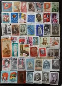 USSR Russia Stamp Lot Used CTO Soviet Union T6419
