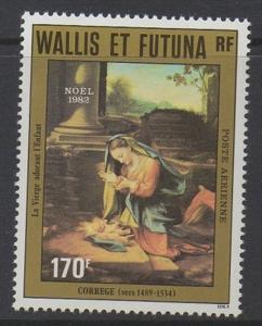 Wallis & Futuna 1982 Christmas Virgin VF MNH (C118)