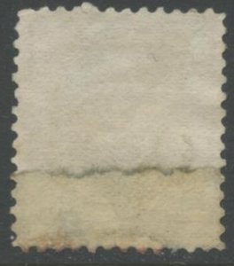 US Sc#226 1890 10c Webster ABN Small Size F-VF Centered Used with Fault