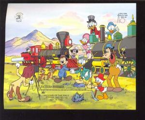 ANTIGUA BARBUDA SHEET DISNEY