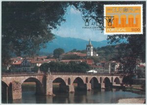68876 - PORTUGAL - Postal History - MAXIMUM CARD 1984 EUROPE-