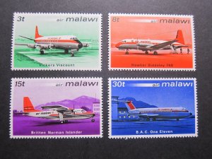 Malawi 1972 Sc 182-185 set MH