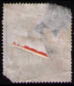 GREAT BRITAIN REVENUE QUEEN VICTORIA 1860's ONE PENNY RECEIPT STAMP SEE ...