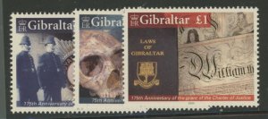 Gibraltar #1018-1020 Mint (NH) Single (Complete Set)