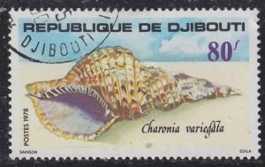 Djibouti 481 Charonia Variegata 1978