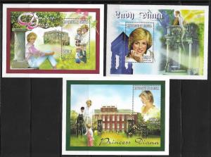 Senegal 1303-7 Princess Diana Mint NH