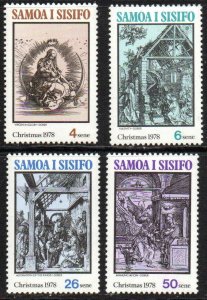 Samoa Sc #495-498 MNH