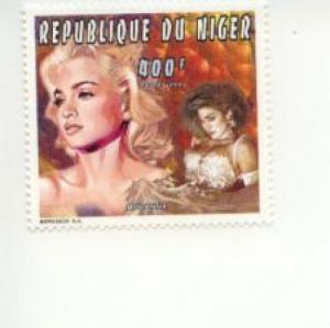 1996 Niger Madonna - Pop Singer (Scott 874A) MNH