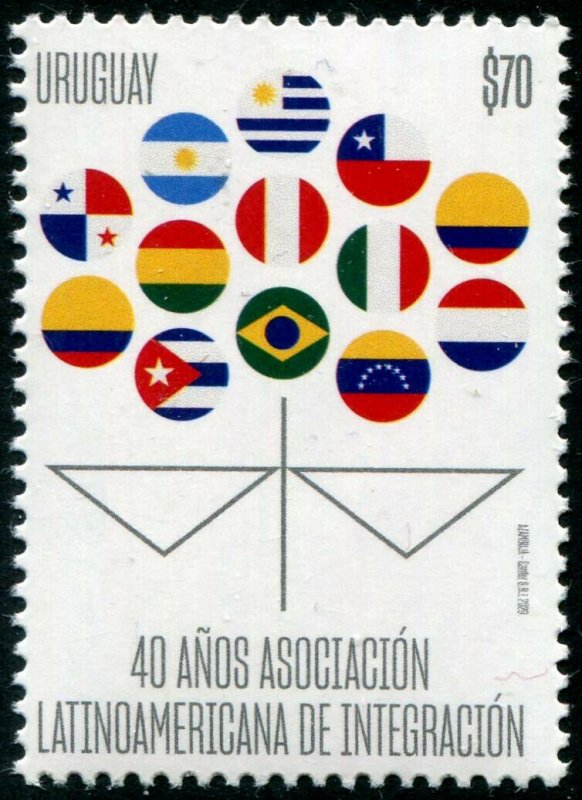 HERRICKSTAMP NEW ISSUES URUGUAY Latin American Integration Assoc.