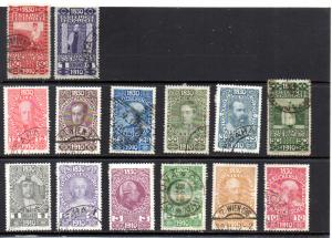Austria 128-141 used