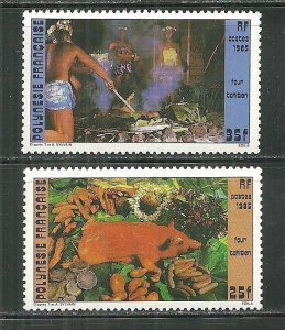 French Polynesia MNH 522-3 Local Food
