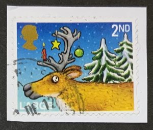 GREAT BRITAIN 2012 CHRISTMAS 2nd LARGE  SG3417  FINE USED