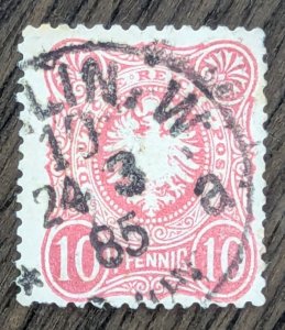 Germany, Scott-31. Used.