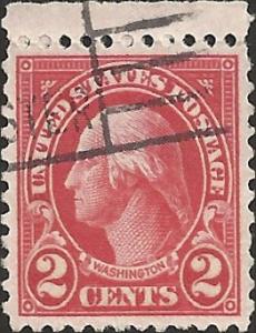 # 634 USED CARMINE GEORGE WASHINGTON