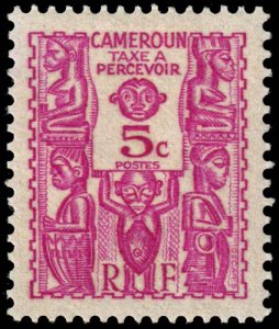 Cameroun - Scott J14 - Mint-Hinged - Pencil Marks on Back