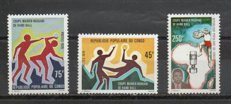 Congo - People's Republic 506-508 MNH