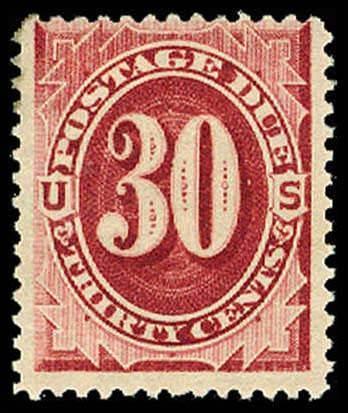 U.S. POSTAGE DUE J27  Mint (ID # 65396)