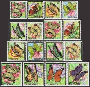 Burundi 240-259, C66-C74, MNH. Michel 411-435. Butterflies 1968.