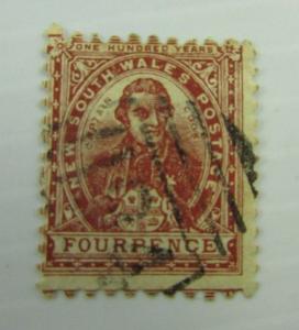 1888 New South Wales SC #79e Australia  used stamp 