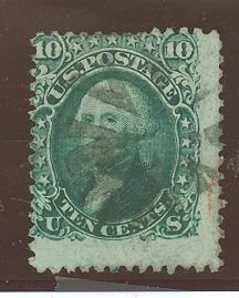 United States #68a Used Single