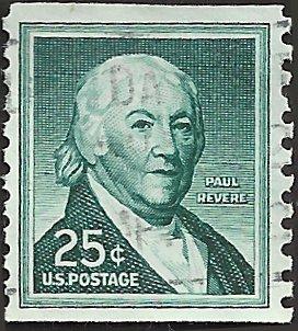 # 1059Ab TAGGED USED PAUL REVERE