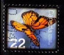 Canada - #2708 Monarch Butterfly - Used