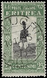 ERITREA   #123 USED (1)