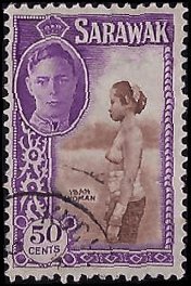 SARAWAK   #191 USED (1)