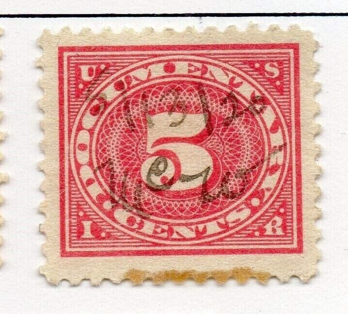 USA 1917-40 Documentary Revenues Early Issue Fine used 5c. Optd 312893