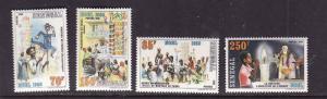 Senegal-Sc#696-99-unused NH set-Christmas-1986-