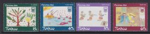 Tuvalu 1984 Christmas 267-70 MNH