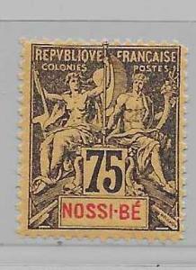 Nossi-Be 43 Navigation & Commerce single FOURNIER FORGERY FOR REFERENCE