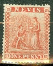 CW: Nevis 14A mint CV $45