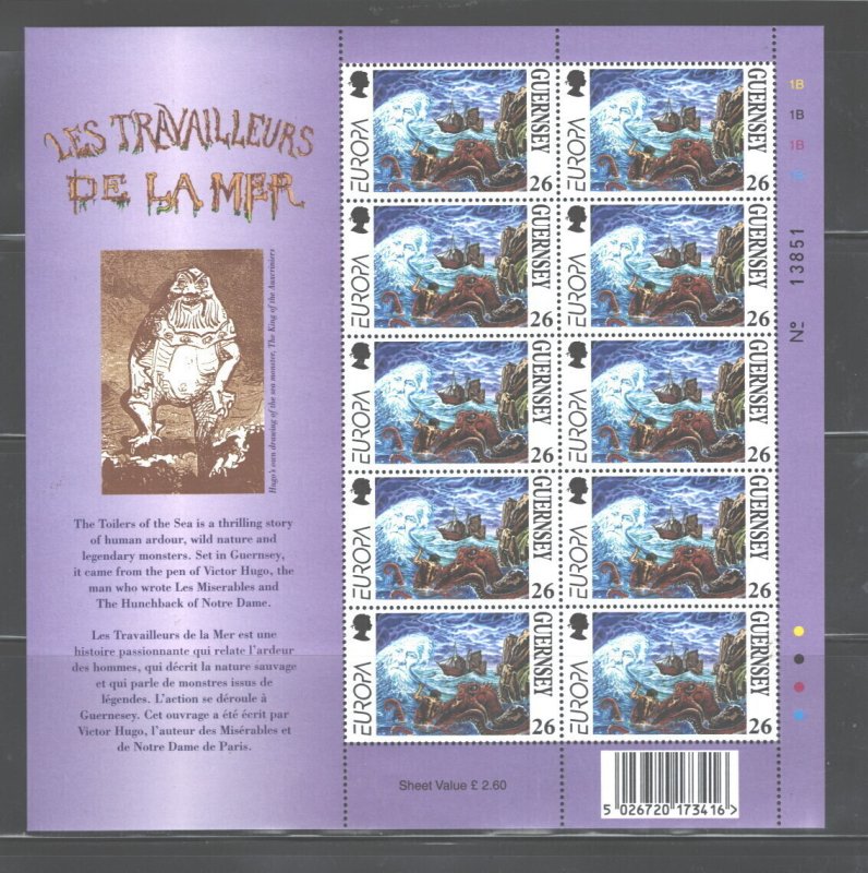 GUERNSEY,1997,EUROPA#591-592,MNH; 1 SET=$0.60; ONLY 5 SETS AVAILABLE