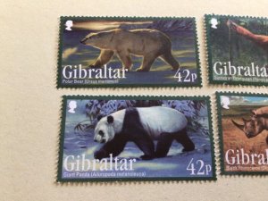 Gibraltar 2011 Endangered Animals mint never hinged  stamps  set A14031