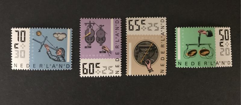 Netherlands 1986 #B619-22 MNH SCV $3.80