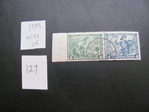 GERMANY 1933 Used MI. W47 BOOKLET 25 EUROS (127) SEE MY STORE